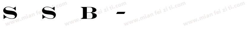Size Semi Bold字体转换